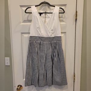 Sailor-style Striped Dress